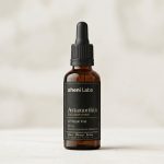 Sheni Labs Astaxanthine, complément alimentaire — 12 mg d'astaxanthine naturelle d'algue par goutte, flacon en verre ambré de 30 mL